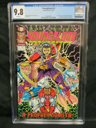Youngblood 2 (1992) Key 1st Appearance Prophet Cgc 9.  8 White Pages K444