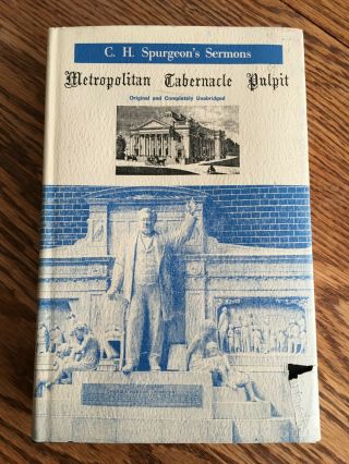 C.  H.  Spurgeon Metropolitan Tabernacle Pulpit - Volume 61 - 1915 Rare Sermons