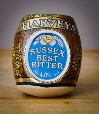 Harveys Brewery Sussex Best Bitter Ceramic Pump Clip & Clamp