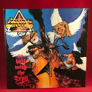 Stryper To Hell With The Devil 1986 Uk Vinyl Lp D