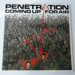 Penetration - Coming Up For Air - Vinyl Lp Uk 1980 