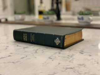 Schuyler Quentel Nkjv,  Dark Green Goatskin Bible