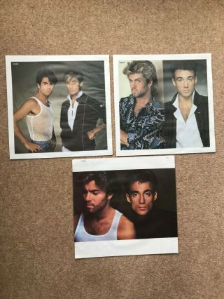 Wham ‎– The Final - Double LP with picture inserts 2