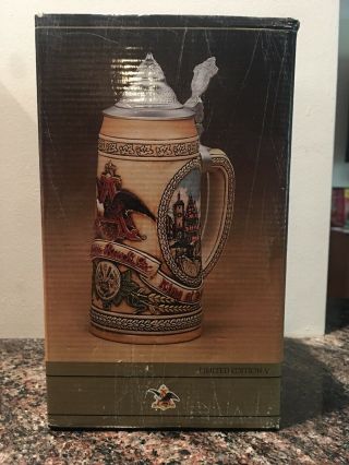 Tomorrows Treasures Limited Edition Budweiser Beer Stein 5
