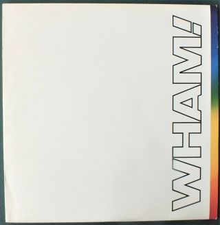 Wham The Final.  Double 12 " Vinyl Lp With Picture Inserts Epc 88681