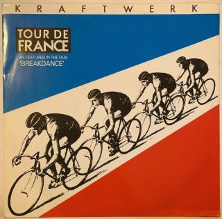Kraftwerk Tour De France 12” Emi Uk 1983 Pro Cleaned