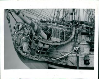 1992 Museum Fine Arts Boston Ma Ship Model Gallery Artist Fletcher Photo 8x10