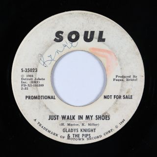 Northern Soul 45 - Gladys Knight - Just Walk In My Shoes - Soul - Mp3 - Promo