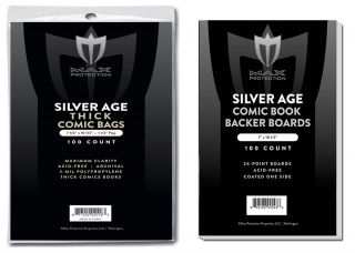 500 Silver Age Comic Book Thick Bags And Backing Boards Factory