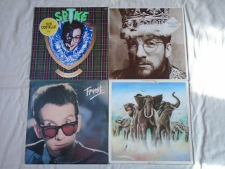 Elvis Costello & The Attractions Vinyl Albums Joblot X 4 Armed Forces Trust Etc