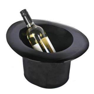 Top Hat Ice Bucket Champagne Wine Bottle Cooler Drinking Vintage Retro Party Bar
