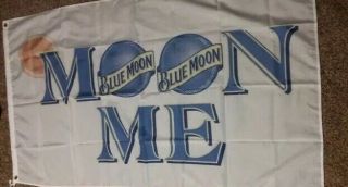 Blue Moon Beer Banner Flag 3 