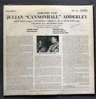 Cannonball Adderley On Blue Note 1595 2