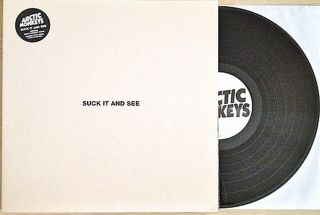 Arctic Monkeys Lp Suck It And See Vinyl,  Promo Sheet