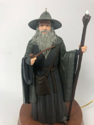2005 Gandalf The Grey Lord Of The Rings Christmas Ornament Mib Z5