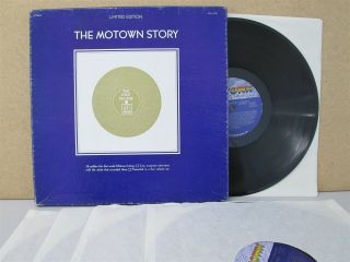 The Motown Story Best Of 60s Soul R&b 5 - Lp Ltd Box Set Marvin Gaye/stevie Wonder