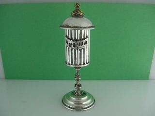 Sterling Silver Besamim Spice Tower Mixed Metals Ornamental