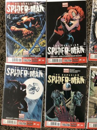 Superior Spider - Man 1 - 33 Complete Run Annual 1 2 Marvel Comics 17 Variant