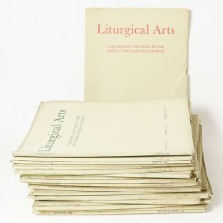 20 Issues Liturgical Arts Quarterly Art Of The Catholic Church 1931 - 1937