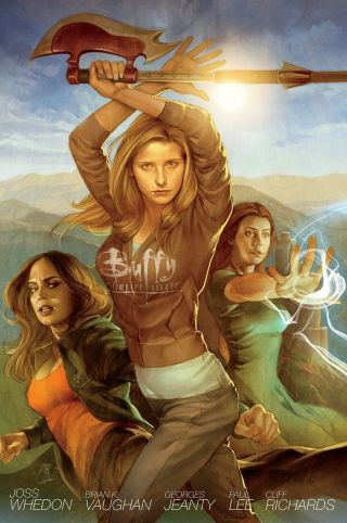 Buffy The Vampire Slayer Season 8 Library Edition 1 & 2.