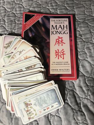 The Fortune Teller’s Mah Jongg Book With Cards