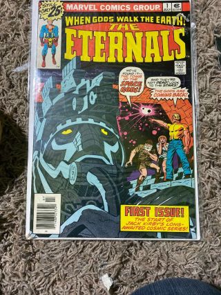 The Eternals 1 (1976 Marvel Comics) - Origin & 1st App Eternals.  Mcu Movie