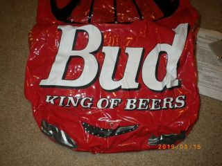 Budweiser Inflatable Race Car 8 Dale Earnhardt Bud Man Cave Dad Gift Large 3