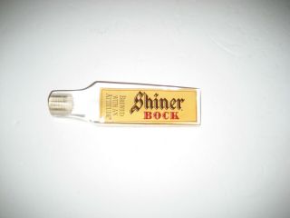 Shiner Bock Brewed With An Attitude Tap Handle -