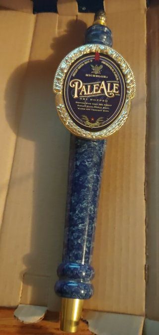 Vintage Anheuser - Busch Michelob Pale Ale Beer Tap Wooden Handle Nib 03 - 03 - 1998