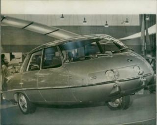 Vintage Photograph Of Pininfarina,  Motor Car