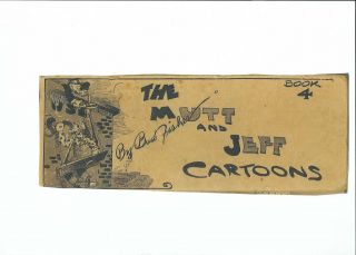 The Mutt And Jeff Cartoons Book 4