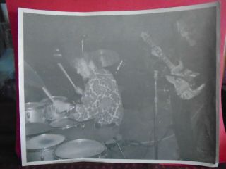 Ginger Baker And Eric Clapton " Cream " Unpublished Photo Shrine Auditorium 1968