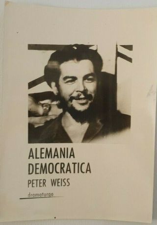 1960s Photo Cuba Cuban Commander Che Guevara Portrait Peter Weiss