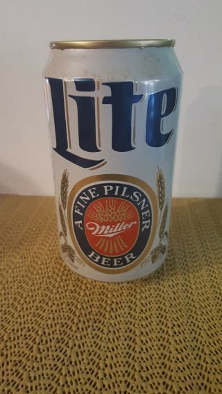 Lite Bank Top Promo Beer Can