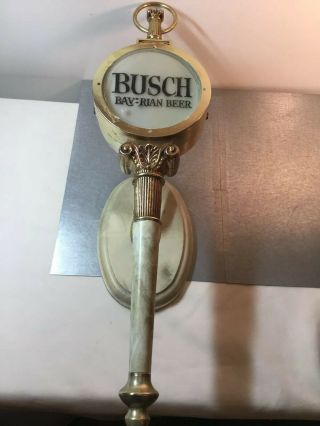 Busch Bavarian Beer Sign