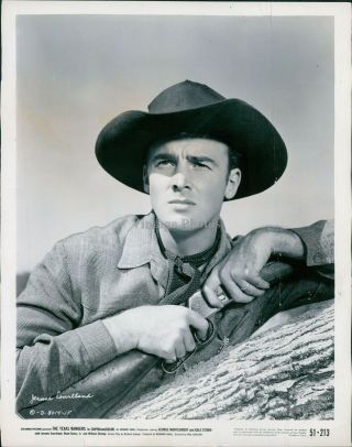 1951 Jerome Courtland Texas Rangers Celebrity Director Producer Actor Photo 8x10