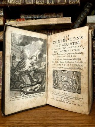 1702 Confessions Of Saint Augustine
