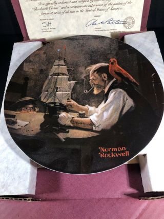 Knowles Collector Plate Norman Rockwell 