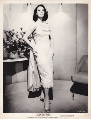 Ava Gardner Sexy Vintage Photo 1940s