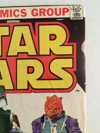 Star Wars 42 (Dec 1980,  Marvel) Boba Fett Bounty Hunters 2