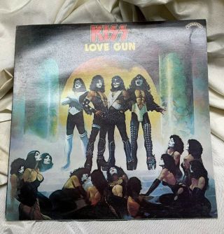 Kiss Love Gun Vinyl Lp Record 1977 Casablanca Uk Release Calh 2017