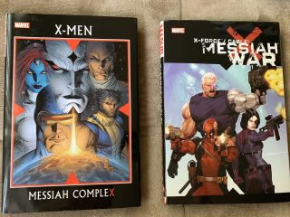 X - Men: Messiah Complex Hardcover X - Force/cable: Messiah War Hardcover Marvel
