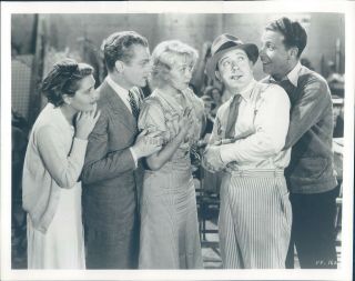 Photo Actor James Cagney Hollywood Hotel Ca Footlight Parade 8x10 Vintage Image