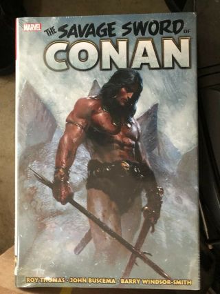 The Savage Sword Of Conan The Marvel Years Omnibus Vol 1 Regular Cover