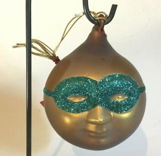 Dept Department 56 Cirque Du Soleil Masked Mercury Glass Ornament