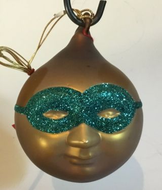 Dept Department 56 Cirque Du Soleil Masked Mercury Glass Ornament 3