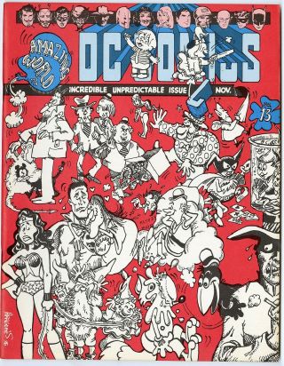 World Of Dc Comics 13 Nm 9.  4 White Pages Prozine Dc 1976