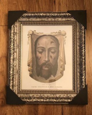 Holy Face Of Jesus 11x14 Framed Picture - Veronica 