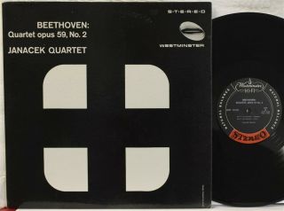 Wst 14118 R/b Beethoven String Quartet 8,  Op.  59,  2,  Janacek Quartet