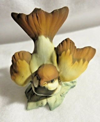 Tay Giuseppe Tagliariol - Italian Porcelain Sparrow Bird Signed 2